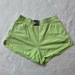 Nike Women's Bright Green Athletic Shorts